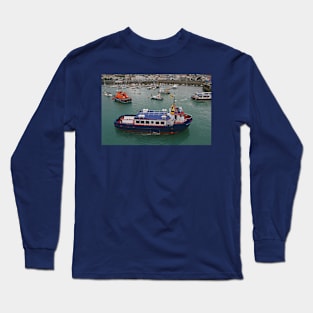 Sark Venture, St Peter Port Harbour Long Sleeve T-Shirt